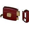 Cisa 50111 Serratura da Applicare, per Porte Legno, Entrata Sinistra, 50 mm