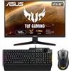 ASUS Bundle Monitor VG249Q1A con Tastiera Gaming TUF K1 e Mouse TUF M3 per Esperienze di Gioco Immersive