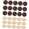 LALADEFIEE 48 Pezzi Accessori per scacchi giochi bambini giochi x bambini giocattolo legno giochi società board game tic scacchiera cinese gettone gioco rotonda di legno