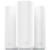 NETGEAR Orbi Serie 370 | WiFi 7 Mesh System | RBE373 | Router wireless + 2 satellites | Fino a 3,6 Gbps | Copre 340 m² | Supporta 70 dispositivi | Porta Internet 2,5 GB | Dual-band BE3600 | Kit da 3