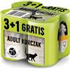 Pet Republic Set Pollo 3+1 GRATIS - Cibo umido per gatti - 400 g