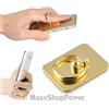 MAXY SUPPORTO DA DITO RING HOLDER STAND ANELLO ADESIVO GOLD PER SMARTPHONE