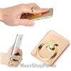MAXY SUPPORTO DA DITO RING HOLDER STAND ANELLO ADESIVO ROSE GOLDPER SMARTPHONE