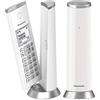 Panasonic Telefono cordless Panasonic KX-TGK212JTW senza fili Bianco [KX-TGK212JTW]