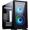 Itek Case Itak Galaxy 2Q ITX Mini-Tower ARGB Nero [ITGCAGAL2Q]