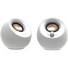 Creative Labs Altoparlanti Creative Labs Pebble V3 per PC 2.0/Bth 5.0/Usb Bianco 2pz [51MF1700AA002]