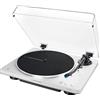 Audio Technica Giradischi Audio-Technica 33giri/min-45 giri/min 40x11x33cm Argento [AT-LP70XBTWS]