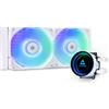 Chieftec Dissipatore cpu a ventola Chieftec Iceberg 240 RGB 240mm Bianco [CLC-240-RGB-W]