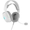 GAMIAC Cuffie gaming Gamiac HS71 A padiglione RGB Wired Usb Tipo A/C con microfono Bianco