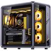 Jonsplus Case Jonsplus BO400 Midi-Tower ATX Nero [BO400]