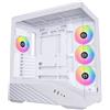 Lian li Case Lian Li Vector V100 RGB Midi-Tower E-ATX Bianco [V100W]