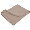 SETEX Coperta di alta qualità, 85% cotone/15% poliestere, coperta come decorazione per camera, camera da letto e altro ancora, copriletto grande 200 x 150 cm, colore: beige