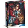 Clementoni - Puzzle 1000 Pezzi per Adulti e Ragazzi, Special Series, Tema Serie TV Netflix Stranger Things, con Poster Incluso, Compact Box, Idea Regalo Uomo e Donna, Made in Italy, 50x70 cm, 39980