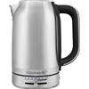 KitchenAid 5KEK1701ESX Acciaio Inossidabile, Bollitore Elettrico con Temperatura Regolabile 1,7L