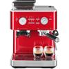 KitchenAid 5KES6551ECA Rosso Mela Metallizzato, Macchina per caffè espresso semi-automatica con macinacaffè