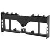 VEVOR Telaio Porta Forca per Pallet Minipala da 1150 mm, Carico 1814 kg, Ricevitore Attacco da 50,8 mm, Manicotti per Lancia, Compatibile con Trattori a Montaggio Rapido, Solo Telaio Senza Forche