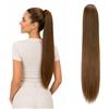 CAISHA 65cm Lunga Coda die Cavallo Kim Extensions Per I Capelli Con Coulisse Parrucche Donna Liscio Marrone Chiaro Mix PH625