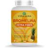 VIDASANA 120 Cps Bromelina Extra forte 5000 gdu/g DIURETICO Anticellulite alta titolazione drenante naturale forte dimagrante Detox Tarassaco elimina ritenzione idrica gambe per sgonfiare pancia e addome