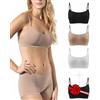 Risalti Reggiseno Senza Ferretto Spalla Stretta 3 pz - Bralette Donna Senza Cuciture ed Etichette, Reggiseno Donna in Microfibra Elasticizzata, Brassiere, Top Morbido, Intimo - Made in Italy