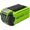 Greenworks Batteria 40V 2Ah - Batteria agli Ioni di Litio per Tutti gli Attrezzi da Giardino ed Elettroutensili Greenworks da 40V, Ricarica Rapida, Indicatore LED di Ricarica, Garanzia 2 Anni - G40B2