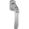 Hoppe Maniglia per finestra New York - Sper rzyli nder, 90 gradi, VK 7 X 40 mm, effetto acciaio INOX, 1 pezzi, 3426453