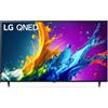 LG QNED 55'' Serie QNED80 55QNED80T6A, TV 4K, 3 HDMI, SMART TV 2024