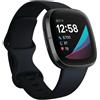 Fitbit Smart Watch Fitbit Cardiofrequenzimetro GPS Sense - Nero, fair