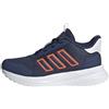 adidas X_PLR Shoes Kids, Scarpe Unisex-Bambini, Dark Blue/Semi Impact Orange/Ftwr White, 35 EU