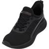 Skechers Bobs Geo New Aesthetics, Scarpe sportive Donna, Black Knit Synthetic Trim, 39 EU
