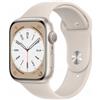 Apple 2022 - Apple Watch Series 8 GPS 45mm Galassia Cassa in alluminio con Galassia Sport Band