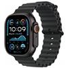 Apple Watch Ultra 2 GPS + Cellular 49mm Cassa Titanio Nero con Cinturino Ocean Nero - MX4P3TY/A - Apple Watch>Watch Ultra 2