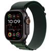 Apple Watch Ultra 2 GPS + Cellular 49mm Cassa Titanio Nero con Verde Scuro Alpine Loop - Small - MX4Q3TY/A - Apple Watch>Watch Ultra 2