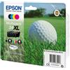 Epson Golf ball Multipack 4-colours 34XL DURABrite Ultra Ink - C13T34764010 - Consumabili>Cartucce d'inchiostro