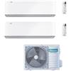 Hisense Climatizzatore Hisense Dual Split ENERGY PRO X 9000+12000 2AMW42U4RGC Bianco R-32 A++/A+ WiFi Integrato 9+12