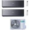 Hisense Climatizzatore Hisense Dual Split ENERGY PRO X 9000+12000 2AMW42U4RGC Nero R-32 A++/A+ WiFi Integrato 9+12