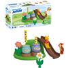 Playmobil Junior & Disney 71694 Il giardino delle api di Winnie the Pooh e Tigro, giocattolo sostenibile realizzato in plastica a base vegetale, giocattolo per bambini dai 12 mesi in su
