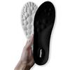 Stepprs Original Stepprs Solette Massaggianti per il Comfort, Solette Termiche in Memory Foam 4D con Supporto dell'Arco Plantare per Uomini e Donne (Grigio, EU 41-42)