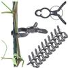 50 clip per piante, clip da giardino riutilizzabili per pomodori