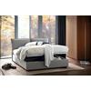 Archiletto Letto MATRMONIALE con contenitore PIUMAPLUS - con Box Contenitore, Misure 160x190 o 160x200, ingombro ridotto. Testiera Imbottito Ecopelle Microfibra Tessuto Personalizzabile