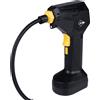 DUNLOP Compressore Aria Digitale Pompa per Pneumatici 150 PSI/10 Bar Custodia e 2 Aghi