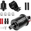 CarBole 12V Pompa Carburante Elettrica 2-3.5PSI per Diesel Benzina HEP-02A | Con Kit di Installazione e Filtro del Carburante, Adatto per la Maggior Parte Delle Automobili e Dei Carburatori
