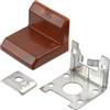 AERZETIX - C74778 - Set di 10 staffe di fissaggio per superiore da cucina con copertura in plastica - raccordo per sospensione a parete - in acciaio - colore marrone