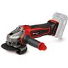 Einhell Smerigliatrice angolare TE-AG 18/125-2 Li - Solo Power X-Change (18 V, disco Ø125 mm, profondità di taglio 33 mm, Softstart, protezione del taglio, senza disco da taglio, batteria esclusa)