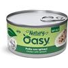 Oasy Wet Cat Natury Soft Jelly POLLO CON SPINACI Lattina 150 gr