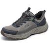 Skechers Hillcrest 2.0, Scarpe da Ginnastica Uomo, Dark Taupe Synthetic/Textile/Trim, 46 EU