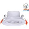 V-TAC FARETTO LED BIANCO TONDO DA INCASSO 7W 3 IN 1 VT-2707CCT-LED23837