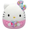 REI TOYS Squishmallows Hello Kitty Peluche con cuore 25 cm