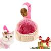 Generic Cappelli per cani | Simpatico e divertente cappello per animali domestici in peluche | per animali domestici, piccoli regolabili per animali domestici, abbigliamento caldo per