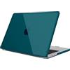 FINTIE Custodia Compatibile con MacBook Pro 14 Pollici M5 M4 M3 M2 M1 Pro/Max (2026-2021, A3426 A3427 A3434 A3112 A3401 A3185 A2992 A2918 A2779) - Cover Rigida Protettivo Guscio Case, Ciano Scuro