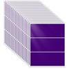 YIKIADA Etichette rettangolari viola 102 x 51 mm Etichette adesive autoadesive per stoccaggio di grandi dimensioni Adesivi impermeabili per etichettatura di marmellata Etichette per indirizzi Confezio